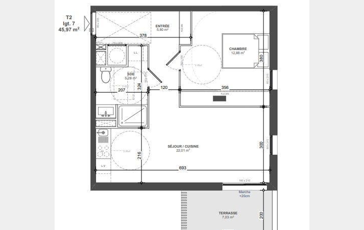 Annonces LOCATION PALAVAS : Appartement | ARLES (13200) | 46 m2 | 175 100 € 
